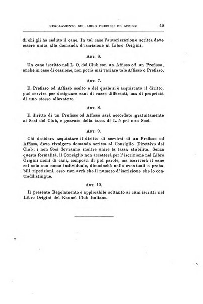 Libro delle origini dei cani iscritti nei libri genealogici italiani