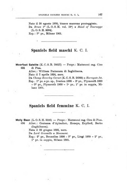 Libro delle origini dei cani iscritti nei libri genealogici italiani