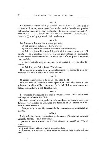 Libro delle origini dei cani iscritti nei libri genealogici italiani