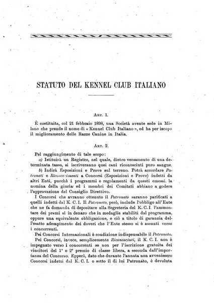 Libro delle origini dei cani iscritti nei libri genealogici italiani