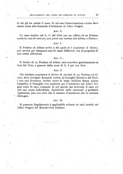 Libro delle origini dei cani iscritti nei libri genealogici italiani