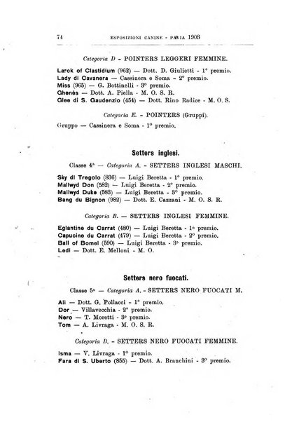 Libro delle origini dei cani iscritti nei libri genealogici italiani