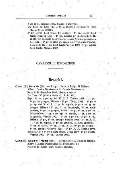 Libro delle origini dei cani iscritti nei libri genealogici italiani