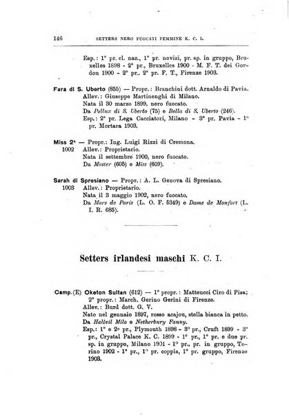 Libro delle origini dei cani iscritti nei libri genealogici italiani