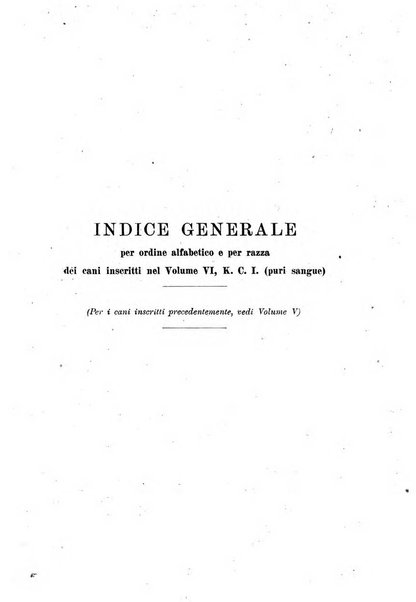 Libro delle origini dei cani iscritti nei libri genealogici italiani