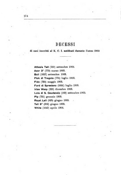 Libro delle origini dei cani iscritti nei libri genealogici italiani