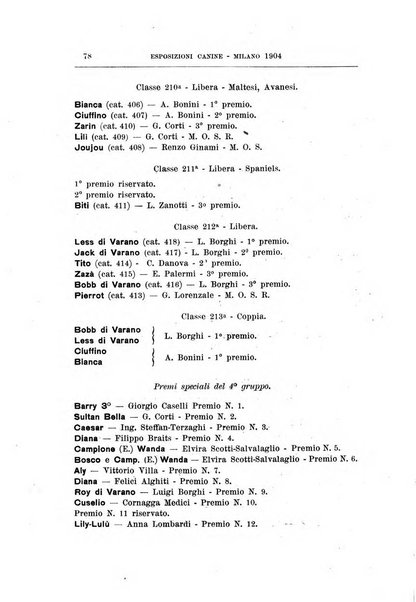 Libro delle origini dei cani iscritti nei libri genealogici italiani