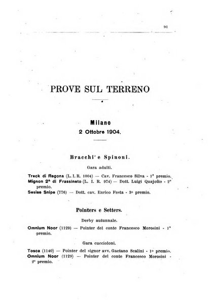 Libro delle origini dei cani iscritti nei libri genealogici italiani