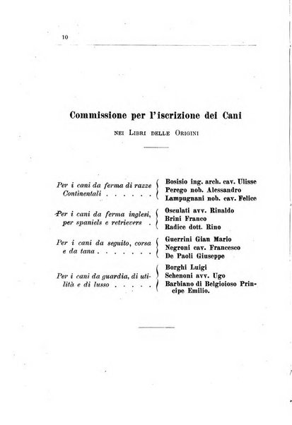 Libro delle origini dei cani iscritti nei libri genealogici italiani