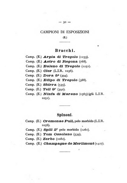 Libro delle origini dei cani iscritti nei libri genealogici italiani