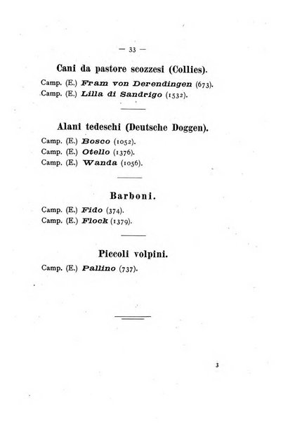 Libro delle origini dei cani iscritti nei libri genealogici italiani