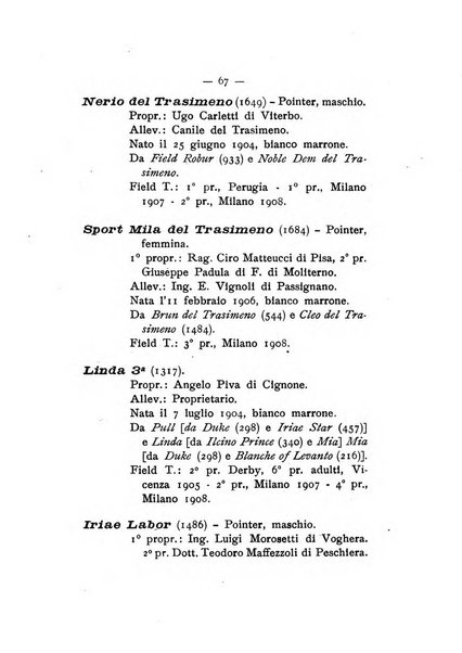 Libro delle origini dei cani iscritti nei libri genealogici italiani