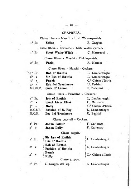 Libro delle origini dei cani iscritti nei libri genealogici italiani