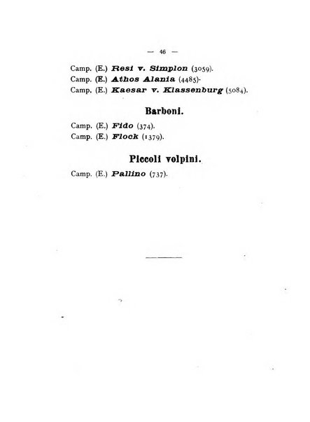 Libro delle origini dei cani iscritti nei libri genealogici italiani