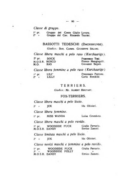 Libro delle origini dei cani iscritti nei libri genealogici italiani