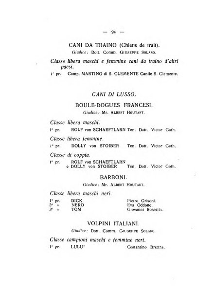 Libro delle origini dei cani iscritti nei libri genealogici italiani