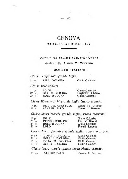 Libro delle origini dei cani iscritti nei libri genealogici italiani