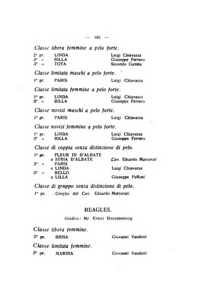 Libro delle origini dei cani iscritti nei libri genealogici italiani