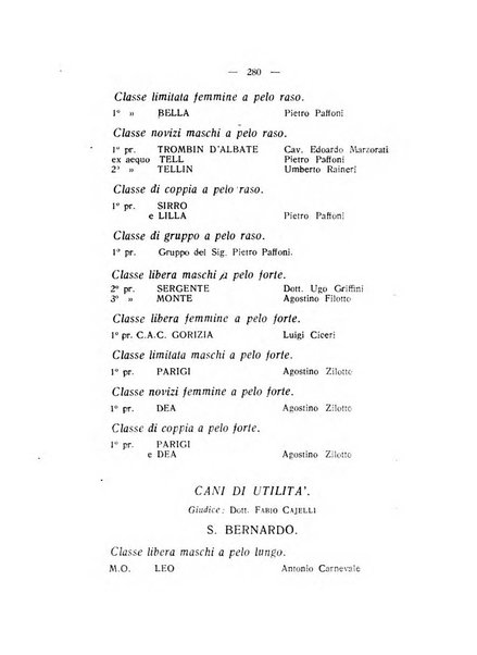 Libro delle origini dei cani iscritti nei libri genealogici italiani