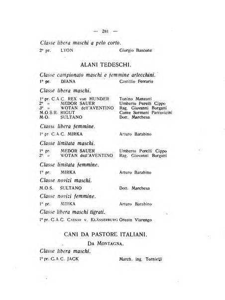 Libro delle origini dei cani iscritti nei libri genealogici italiani