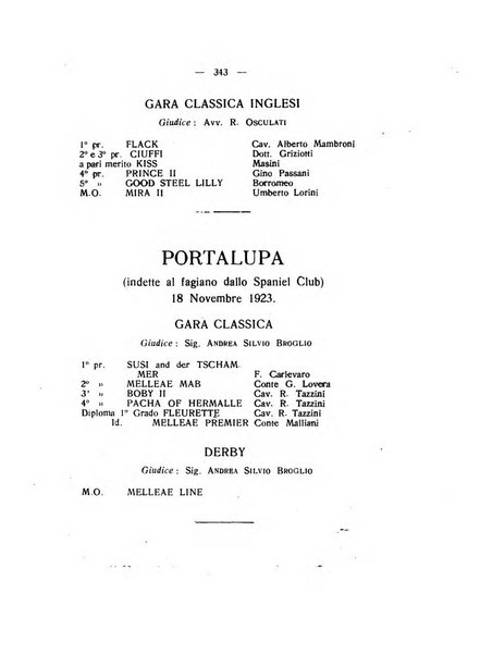 Libro delle origini dei cani iscritti nei libri genealogici italiani