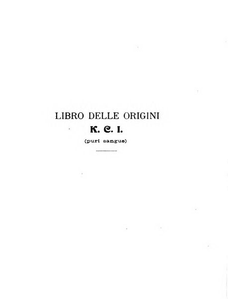 Libro delle origini dei cani iscritti nei libri genealogici italiani