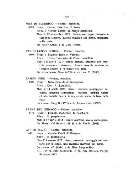 Libro delle origini dei cani iscritti nei libri genealogici italiani