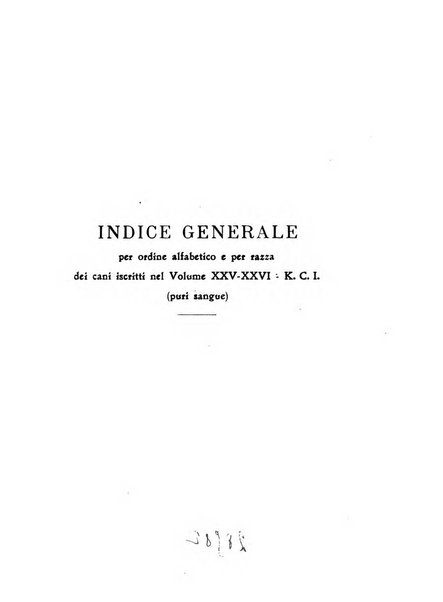 Libro delle origini dei cani iscritti nei libri genealogici italiani