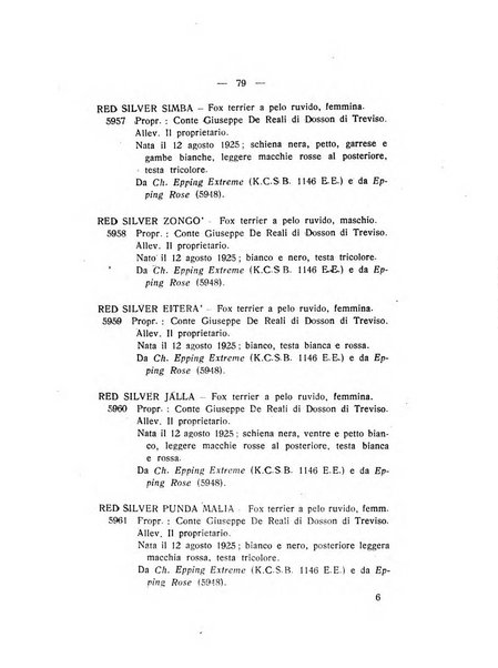 Libro delle origini dei cani iscritti nei libri genealogici italiani