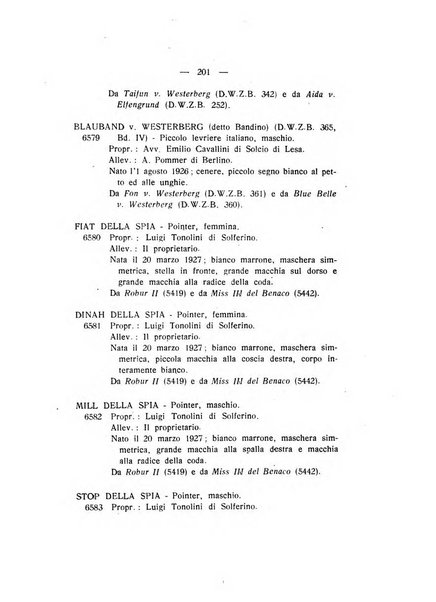 Libro delle origini dei cani iscritti nei libri genealogici italiani