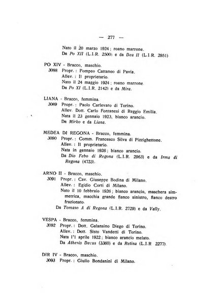 Libro delle origini dei cani iscritti nei libri genealogici italiani