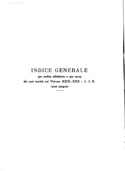 Libro delle origini dei cani iscritti nei libri genealogici italiani