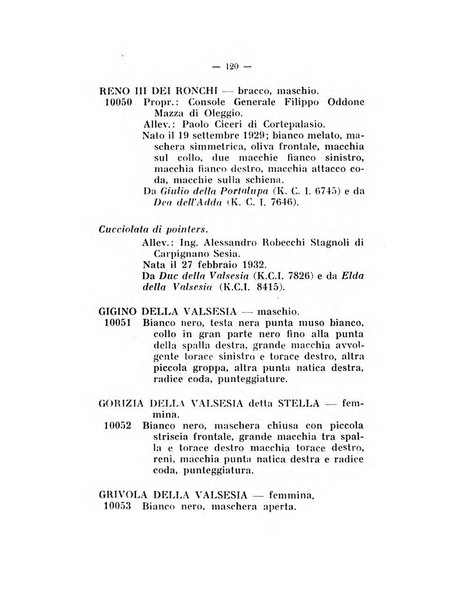 Libro delle origini dei cani iscritti nei libri genealogici italiani