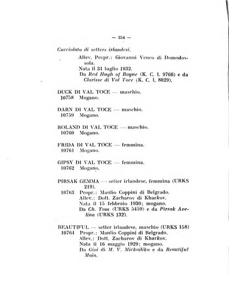 Libro delle origini dei cani iscritti nei libri genealogici italiani