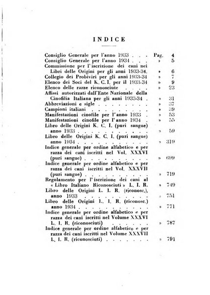 Libro delle origini dei cani iscritti nei libri genealogici italiani