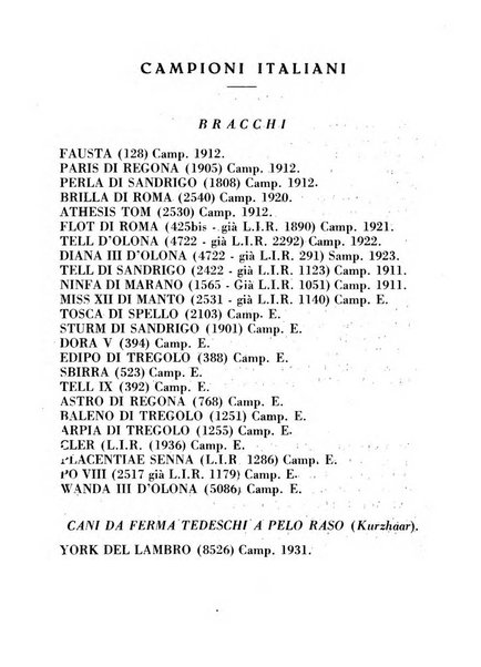 Libro delle origini dei cani iscritti nei libri genealogici italiani