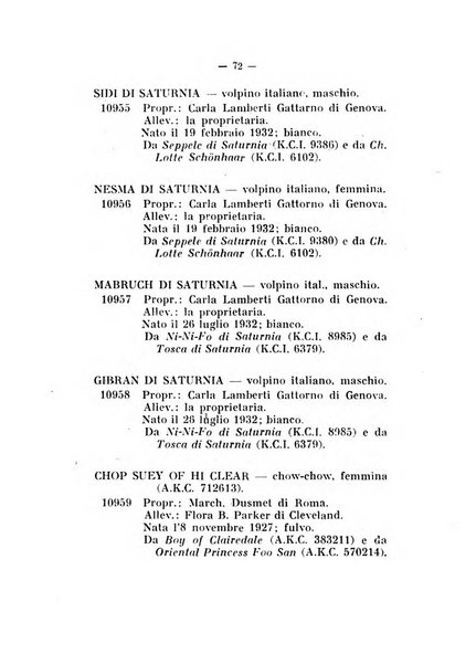 Libro delle origini dei cani iscritti nei libri genealogici italiani