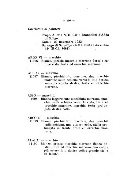 Libro delle origini dei cani iscritti nei libri genealogici italiani