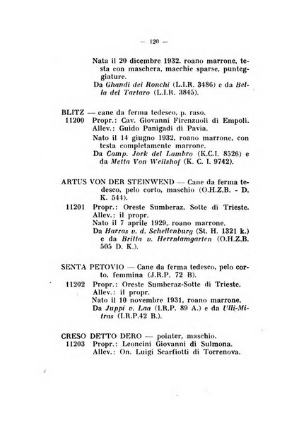 Libro delle origini dei cani iscritti nei libri genealogici italiani