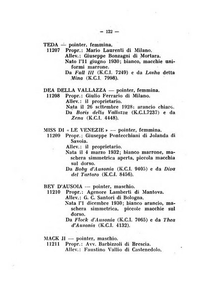 Libro delle origini dei cani iscritti nei libri genealogici italiani