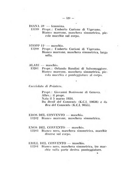 Libro delle origini dei cani iscritti nei libri genealogici italiani