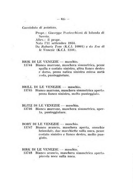 Libro delle origini dei cani iscritti nei libri genealogici italiani