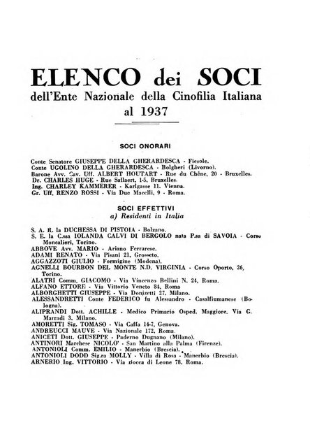 Libro delle origini dei cani iscritti nei libri genealogici italiani