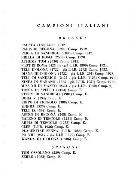 Libro delle origini dei cani iscritti nei libri genealogici italiani