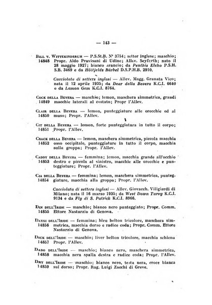 Libro delle origini dei cani iscritti nei libri genealogici italiani