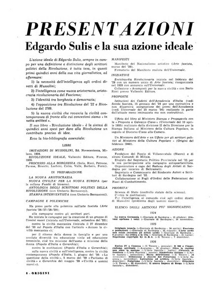 Origini quaderni di segnalazione