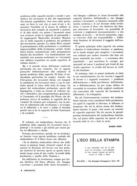 Origini quaderni di segnalazione