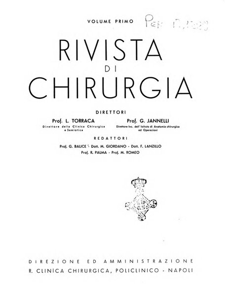 Rivista di chirurgia