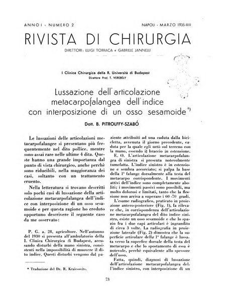 Rivista di chirurgia