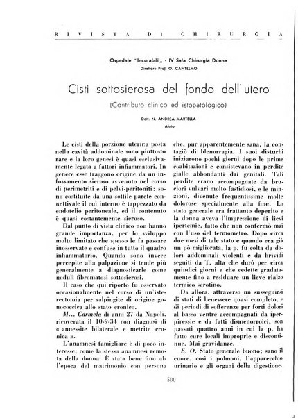 Rivista di chirurgia